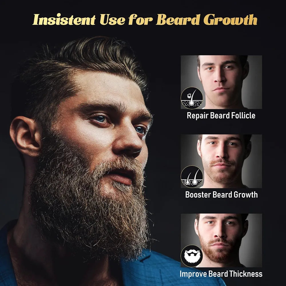 🔥 Huile Premium Pour Barbe – OFFRE DU JOUR 🔥