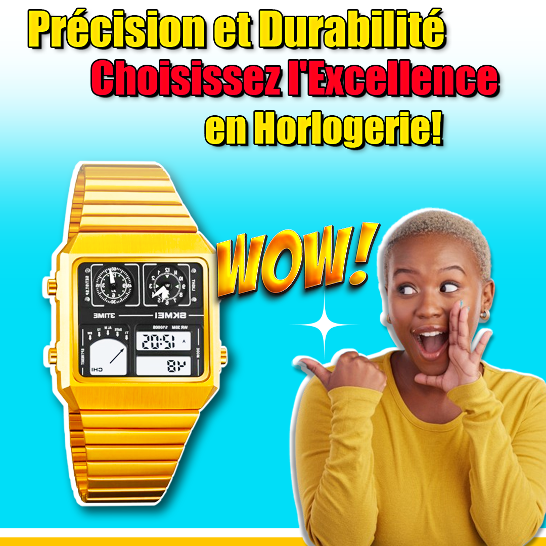 Montre de Sport pour Homme SKME