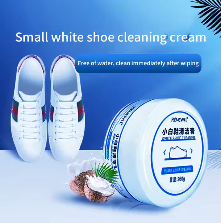Crème Nettoyante Pour Chaussures Blanches