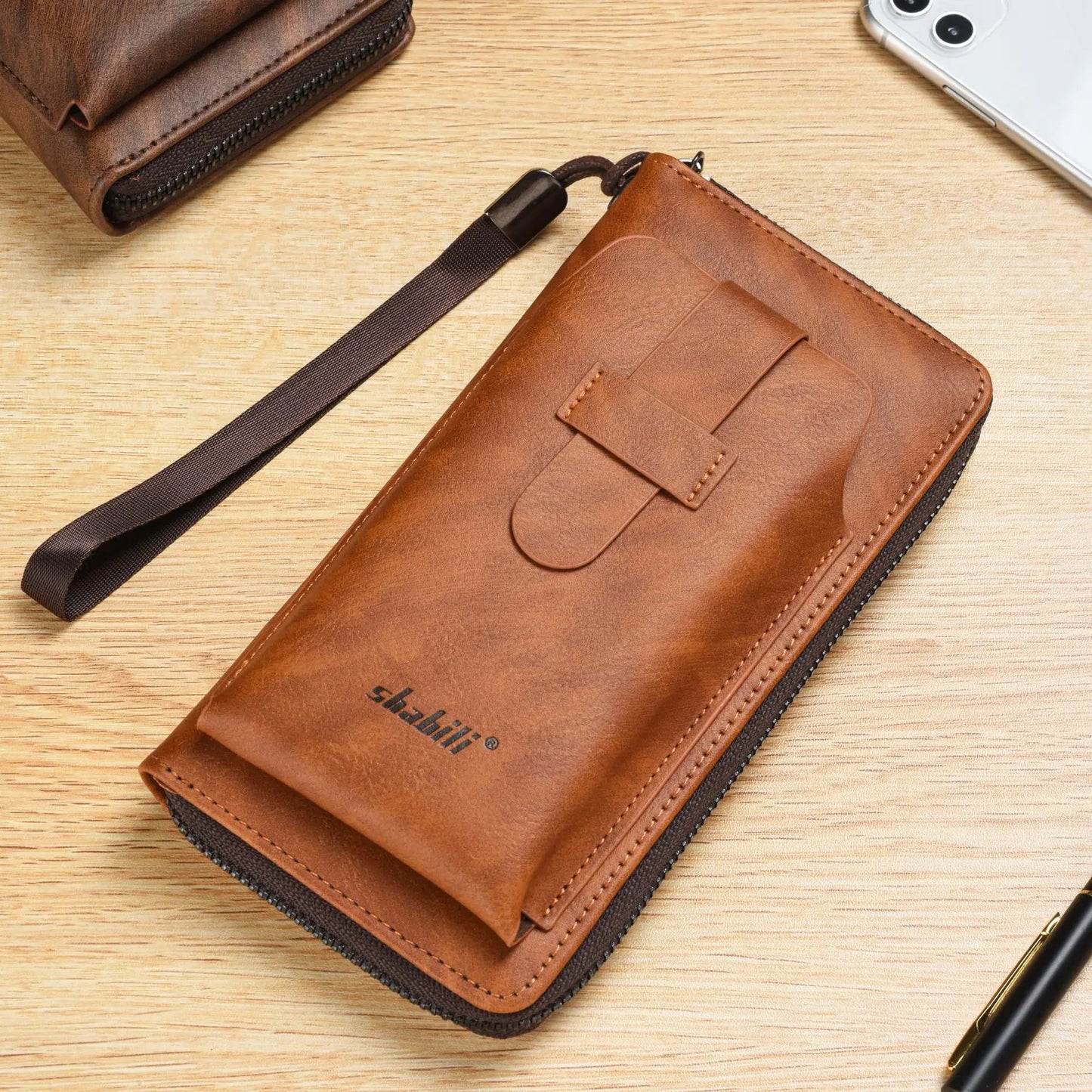 Porte feuille en cuir® élégant et tendance