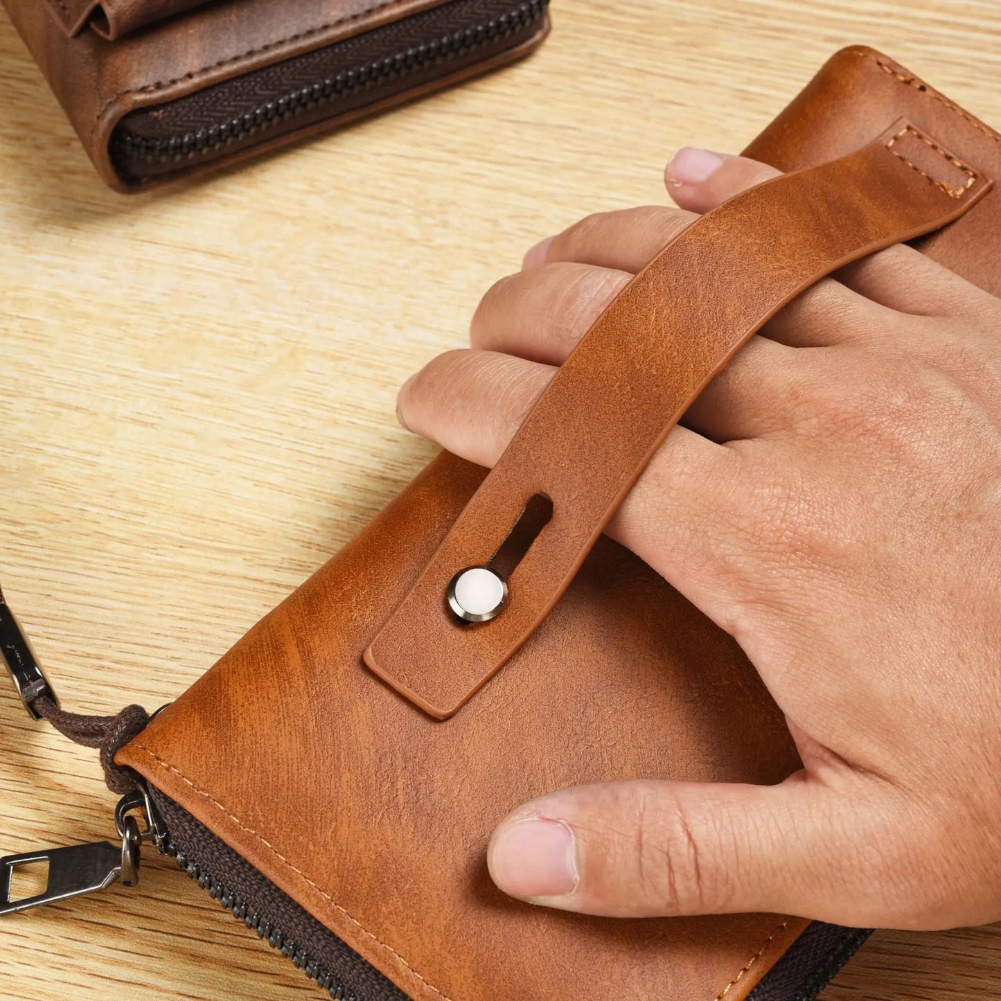 Porte feuille en cuir® élégant et tendance