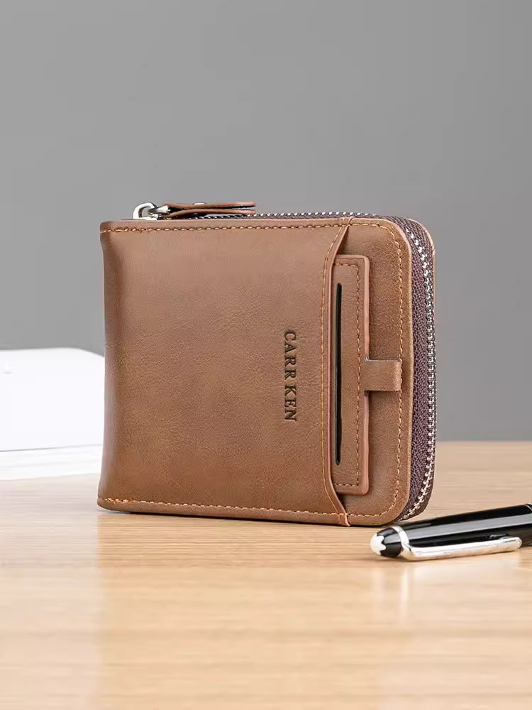 Portefeuille en Cuir Élégant