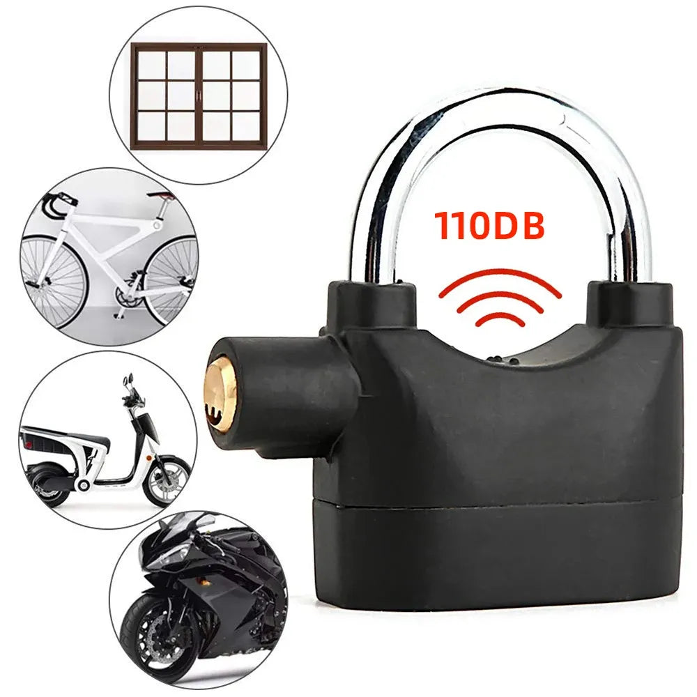 Protégez vos biens avec le cadenas anti-vol ultime avec alarme !