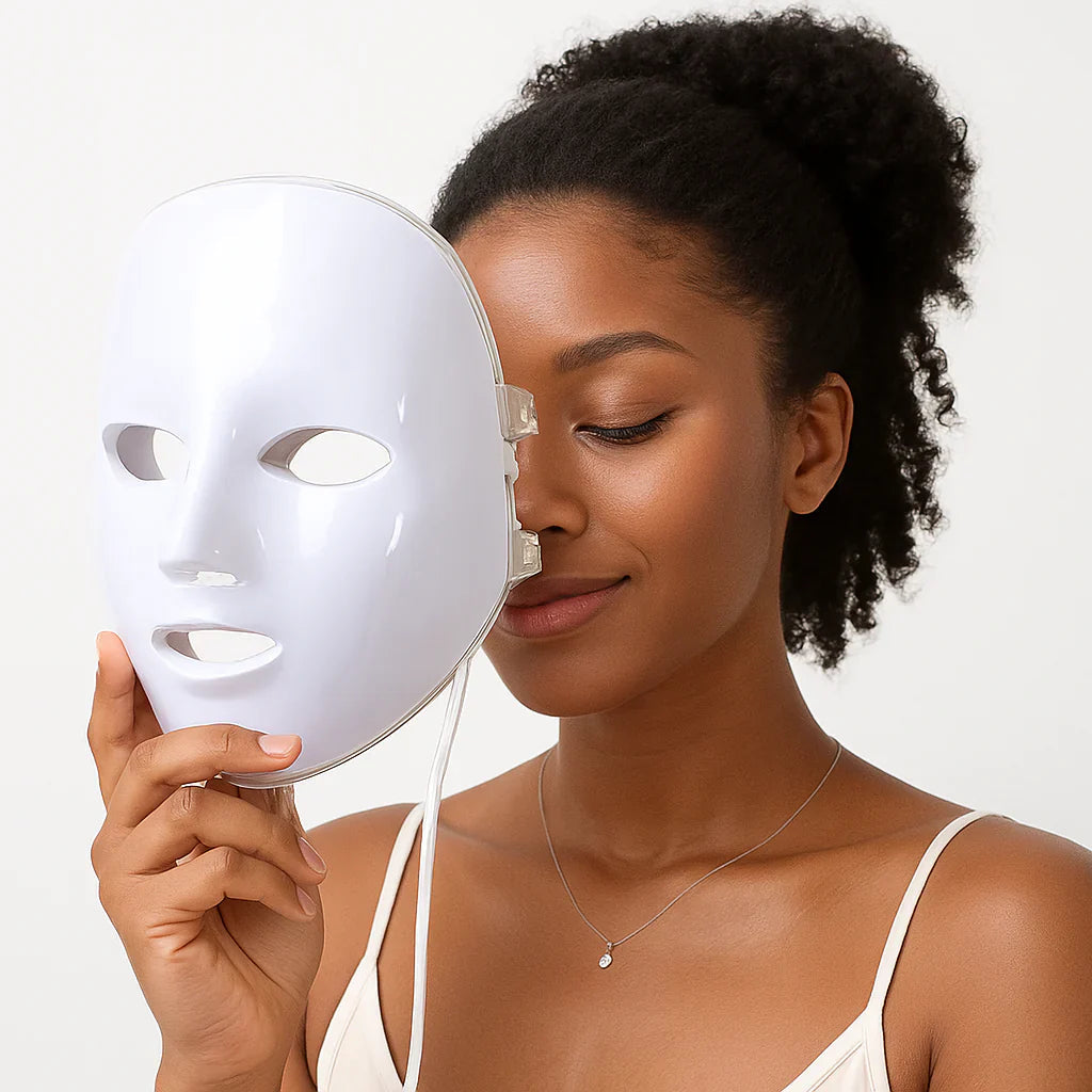 Masque LED Visage – Luminothérapie Anti-Âge